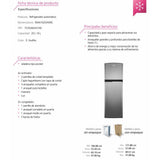 Refrigerador Tmnf 250l Mabe Rma1025vmxe0 Grafito