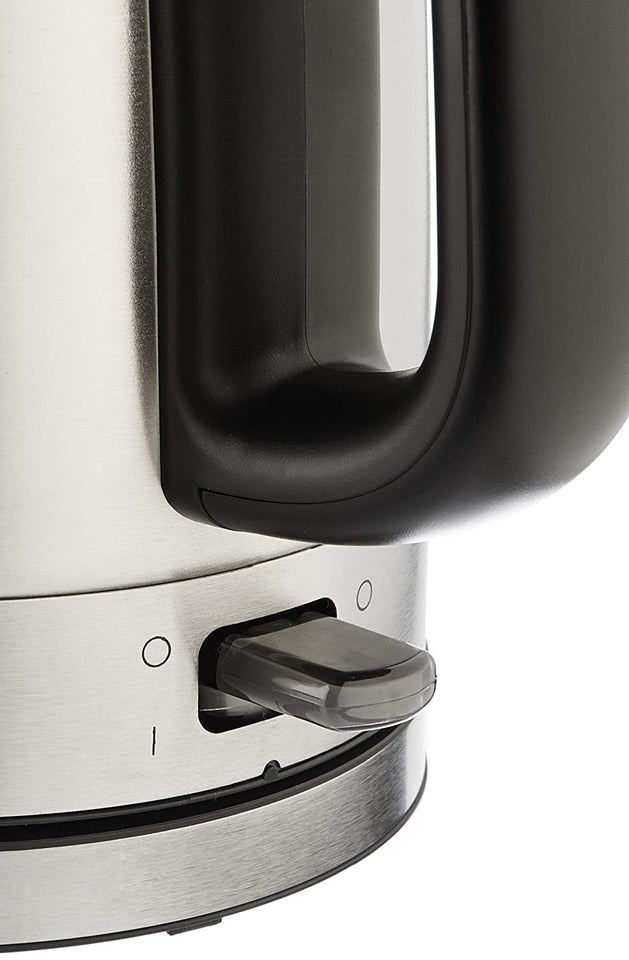 Tetera eléctrica de acero inoxidable AmazonBasics - 1 litro