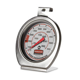 Rubbermaid Commercial Oven Thermometer, Stainless Steel, FGTH0550